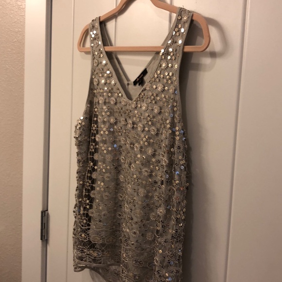 Sequined blouse by Ella moss worn once - Picture 2 of 3